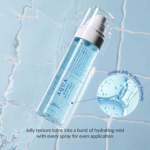 میست ژله ای آبرسان عمقی و ترمیم سد دفاعی پوست دکتر التیا مدل Aqua Marine Jelly Mist حجم 100 میل